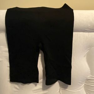 Black bike shorts